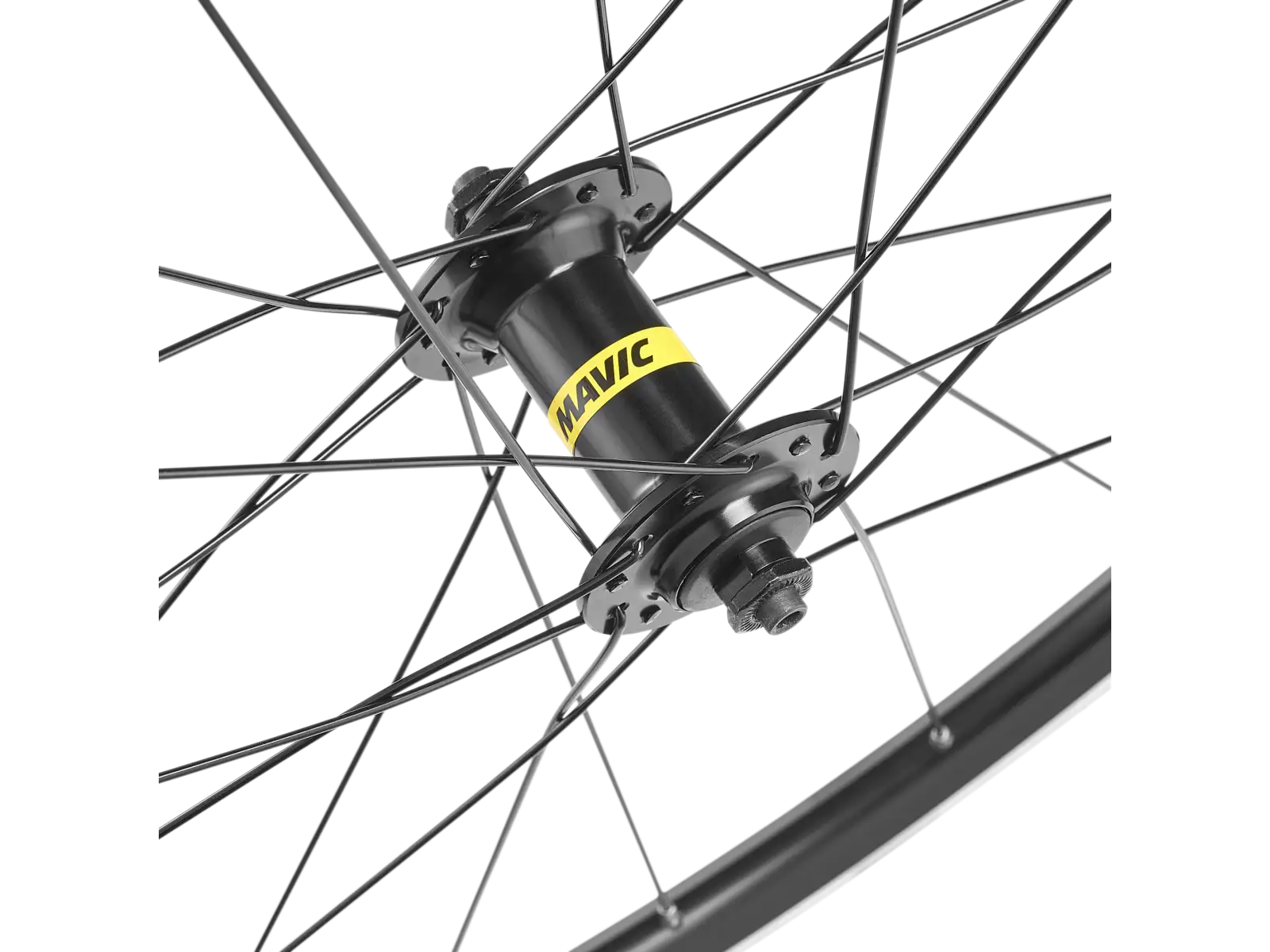 Mavic Access R17 ráfková brzda 700 QR zadní vypletené kolo ořech Shimano HG