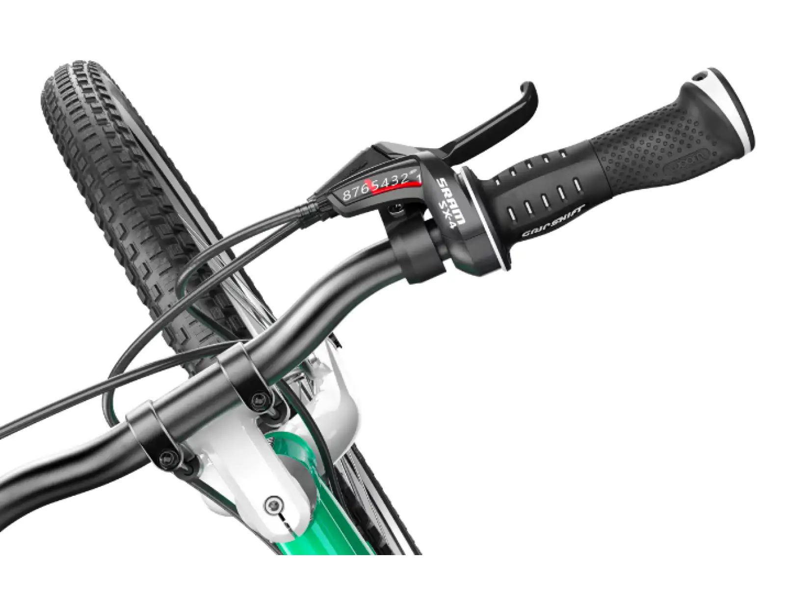 Woom 6 Mint Green 26 dětské kolo