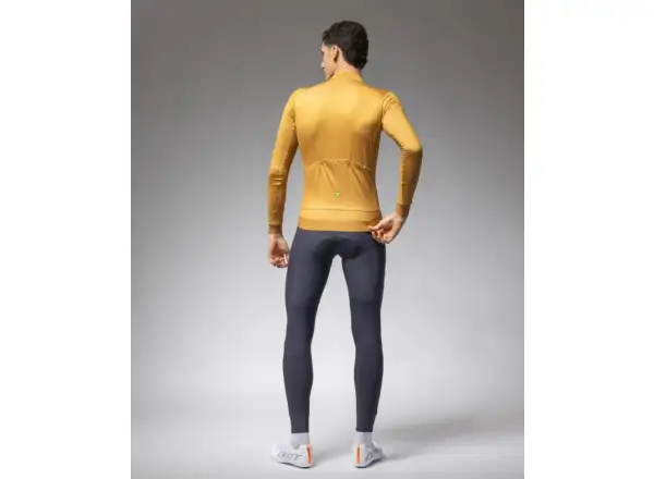 Alé PR-E Follow Me 2.0 pánský zateplený dres dlouhý rukáv Kashmir Yellow
