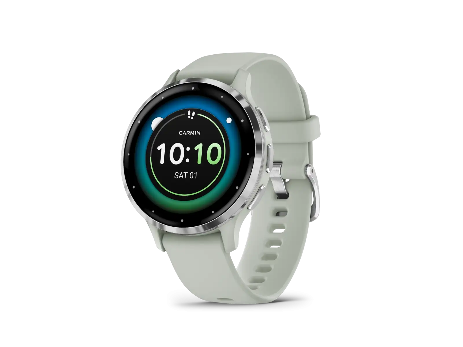 Garmin Venu 3S chytré hodinky Silver/Sage Grey