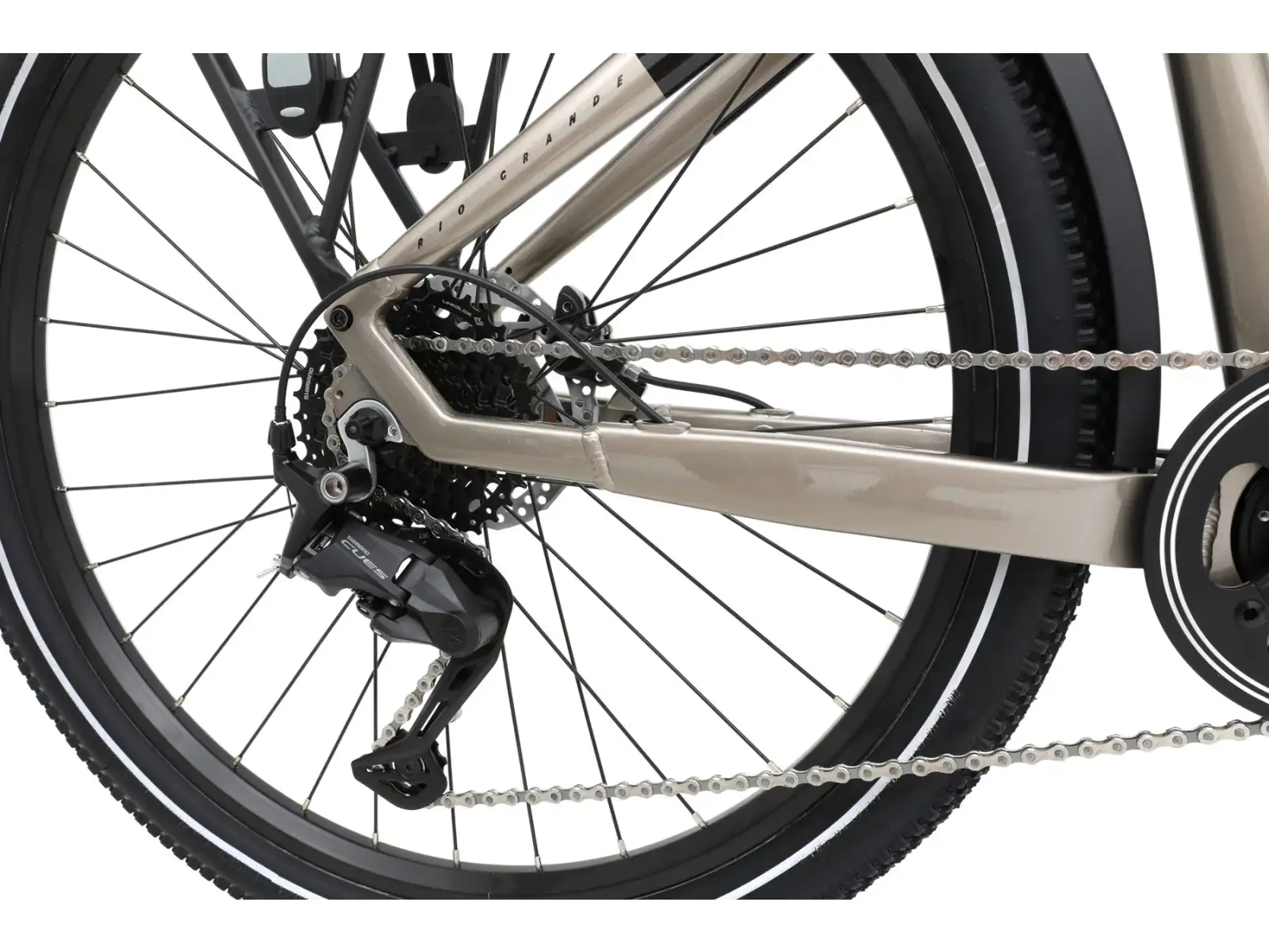 Apache Rio Grande 3 MX 720 Wh nízkonástupové elektrokolo Cappuccino