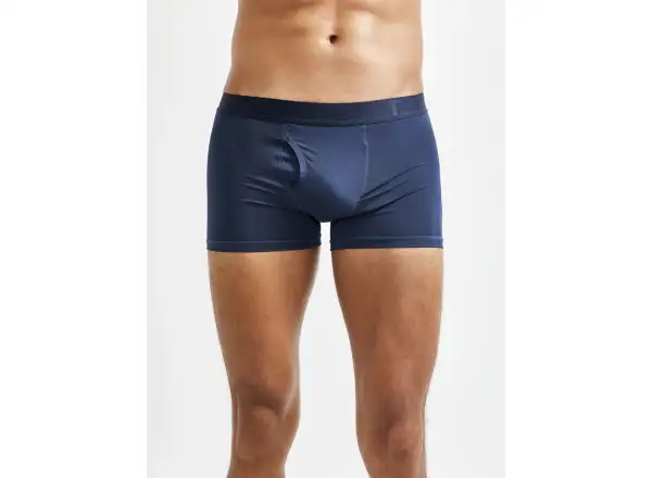 Craft Core Dry 3" pánské boxerky modrá