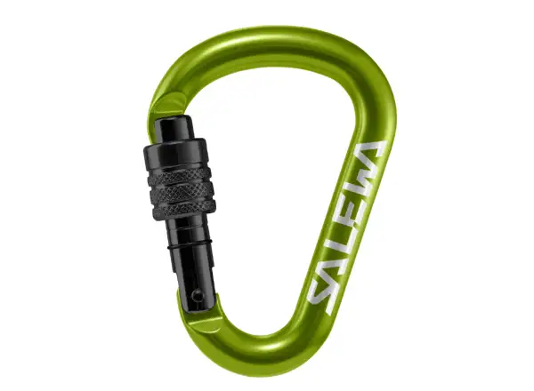 Salewa HMS Screw G2 karabina S Fluo Green