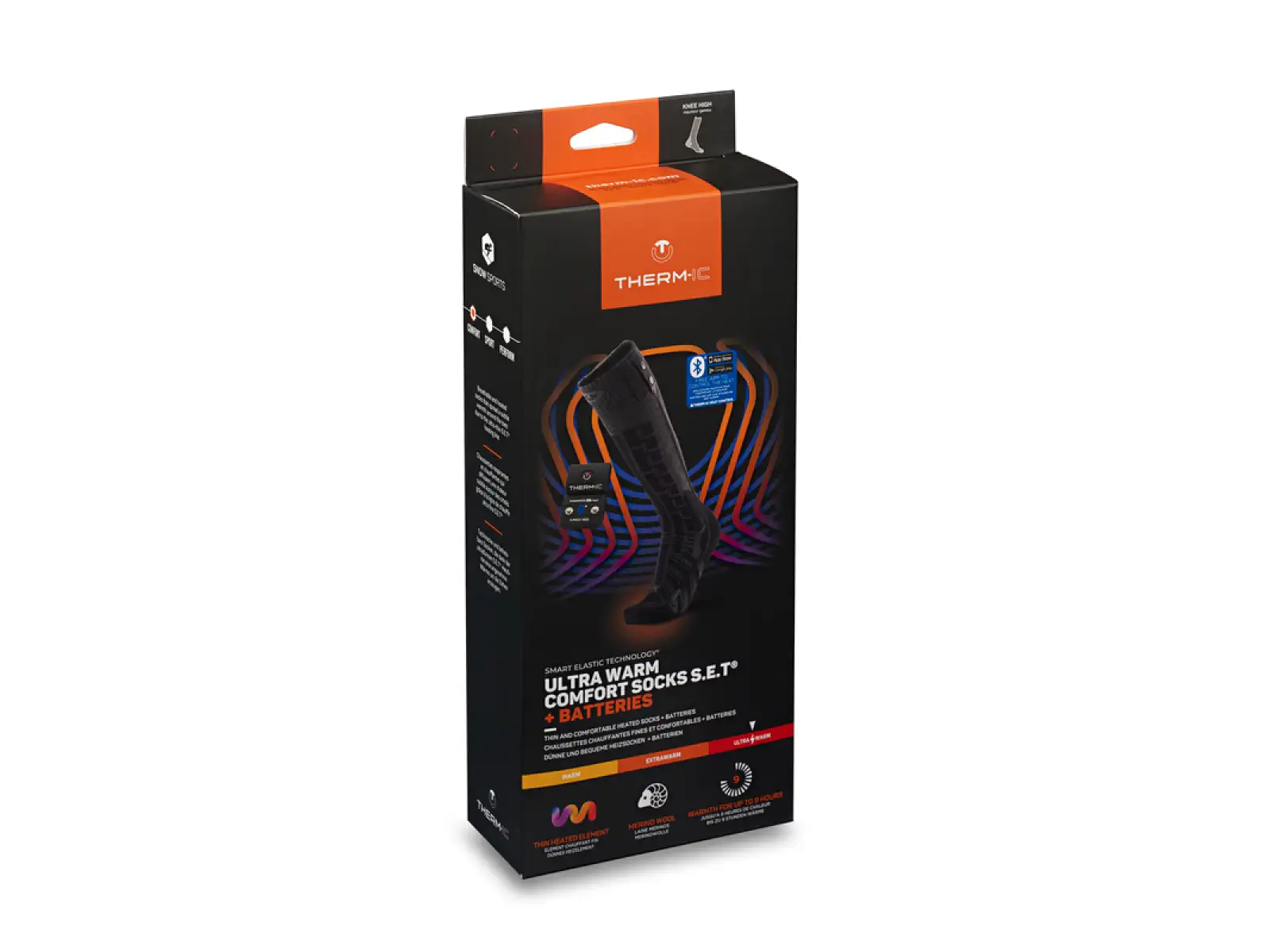 Thermic Ultra Warm Comfort Socks S.E.T. vyhřívané ponožky + S-Pack 1400B baterie set
