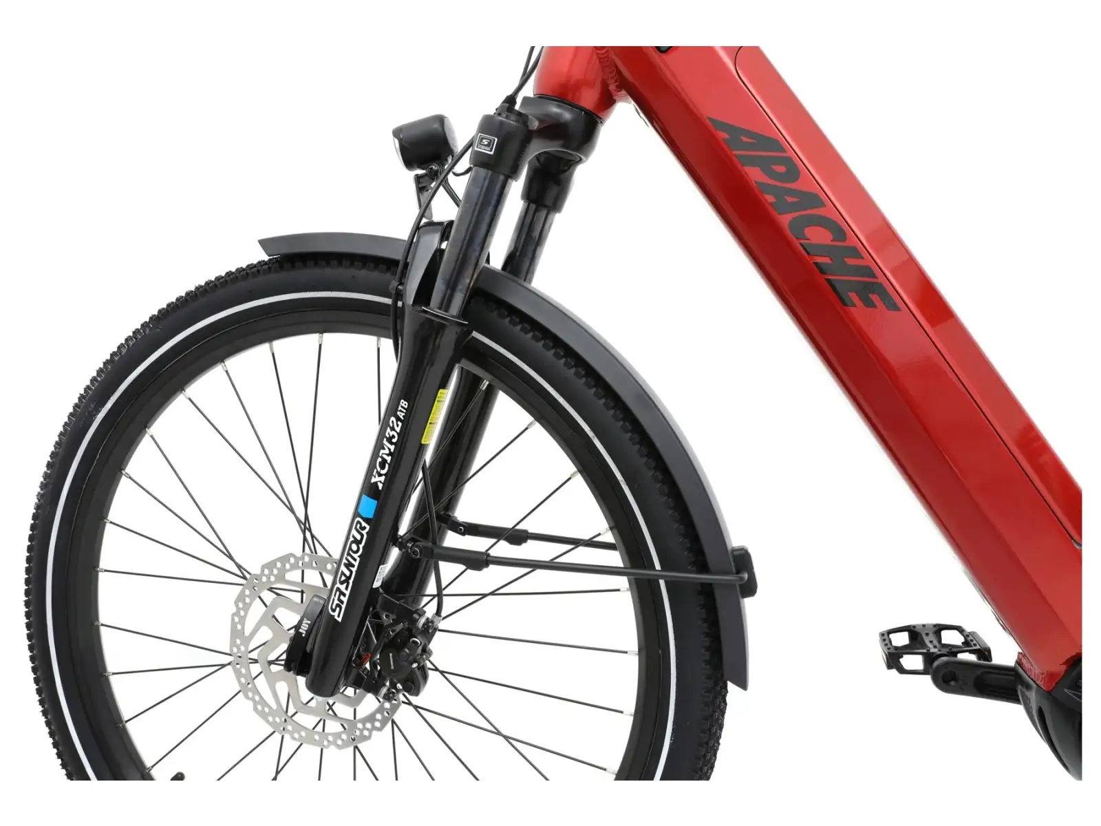 APACHE Rio Grande 3 MX 720 Wh nízkonástupové elektrokolo červená