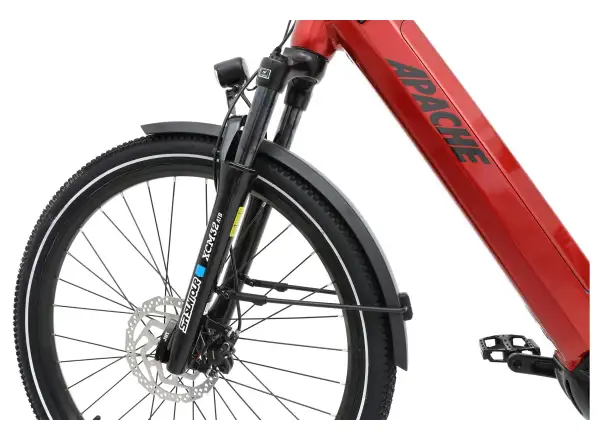 APACHE Rio Grande 3 MX 720 Wh nízkonástupové elektrokolo červená