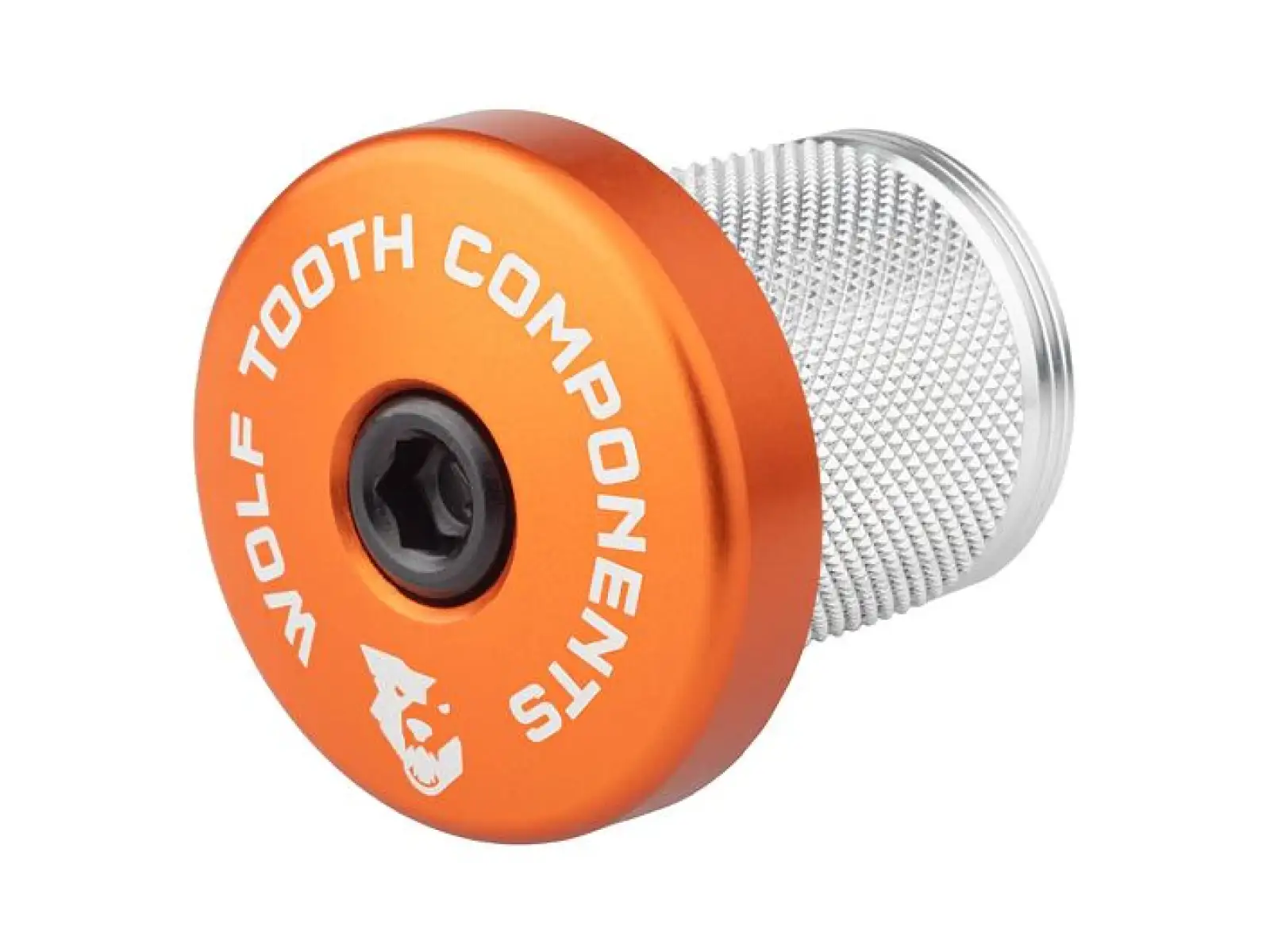 Wolf Tooth COMPRESSION PLUG ježek do karbonového sloupku 1 1/8" oranžová