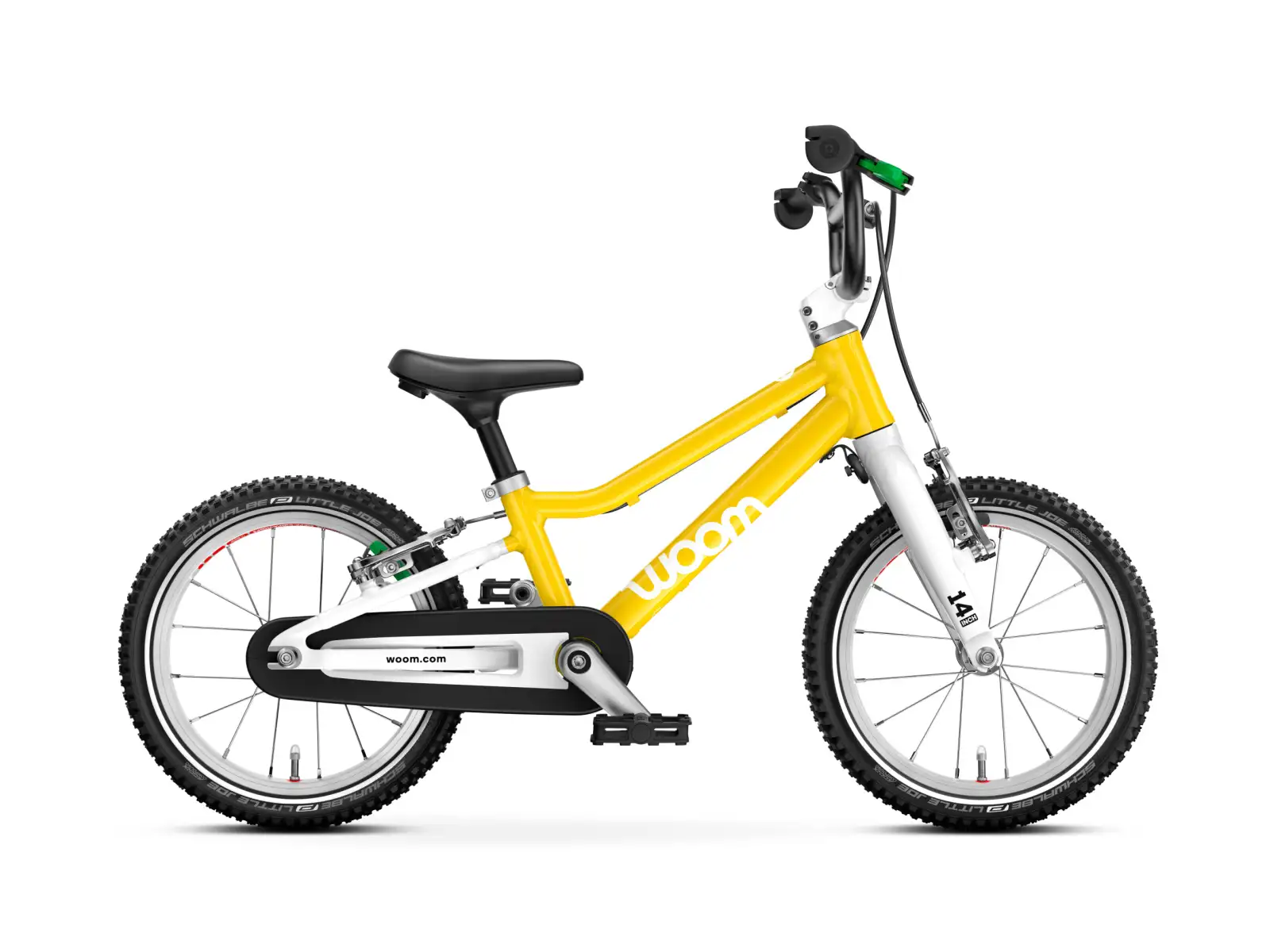 Woom GO 2 Vibrant Yellow 14 dětské kolo