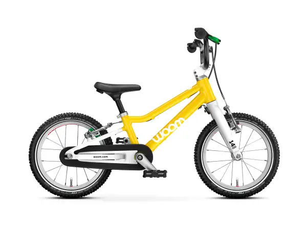 Woom GO 2 Vibrant Yellow 14 dětské kolo