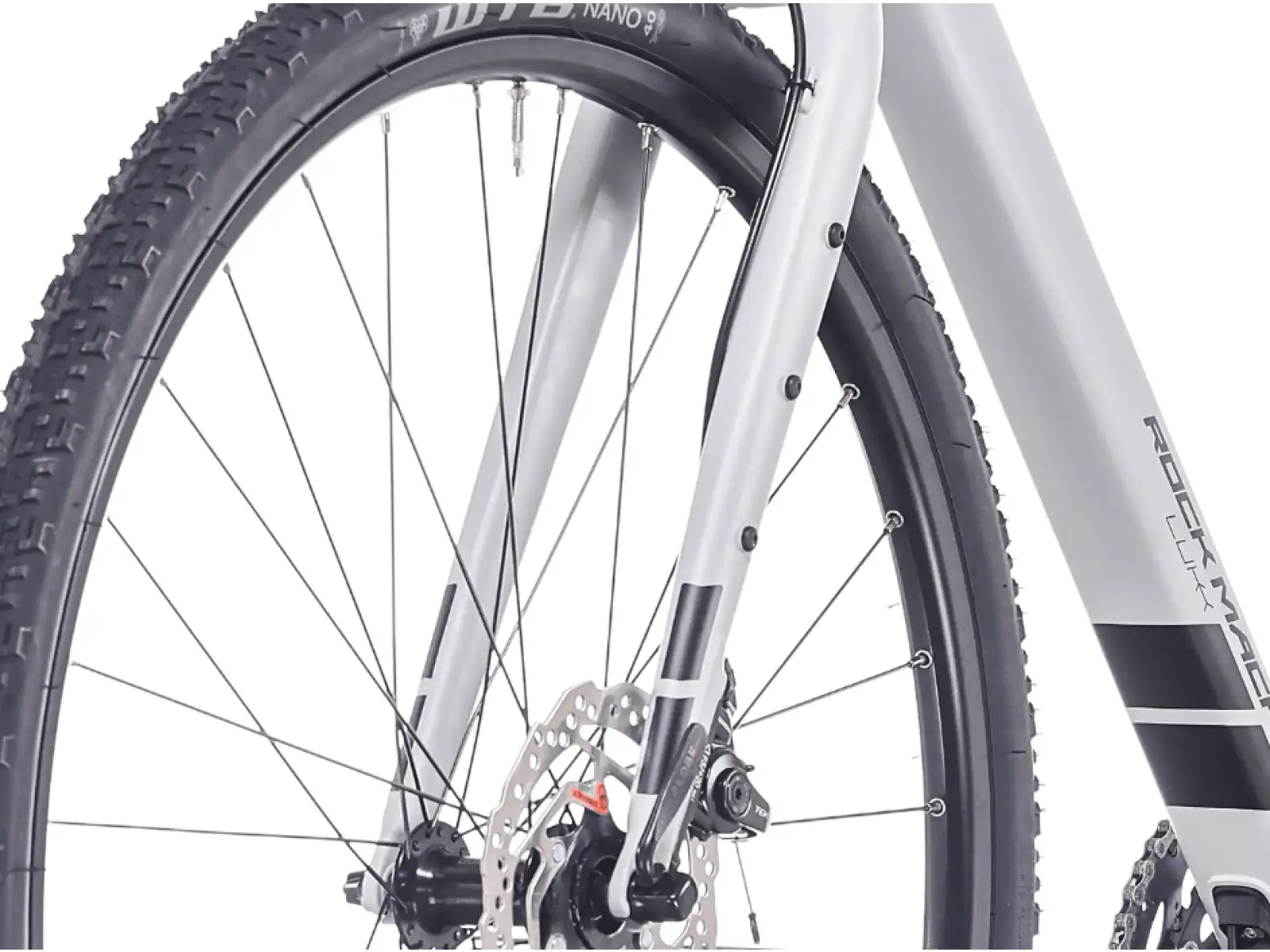 Rock Machine Lukk 20 Flat Bar gravel kolo Matte Limerock Grey