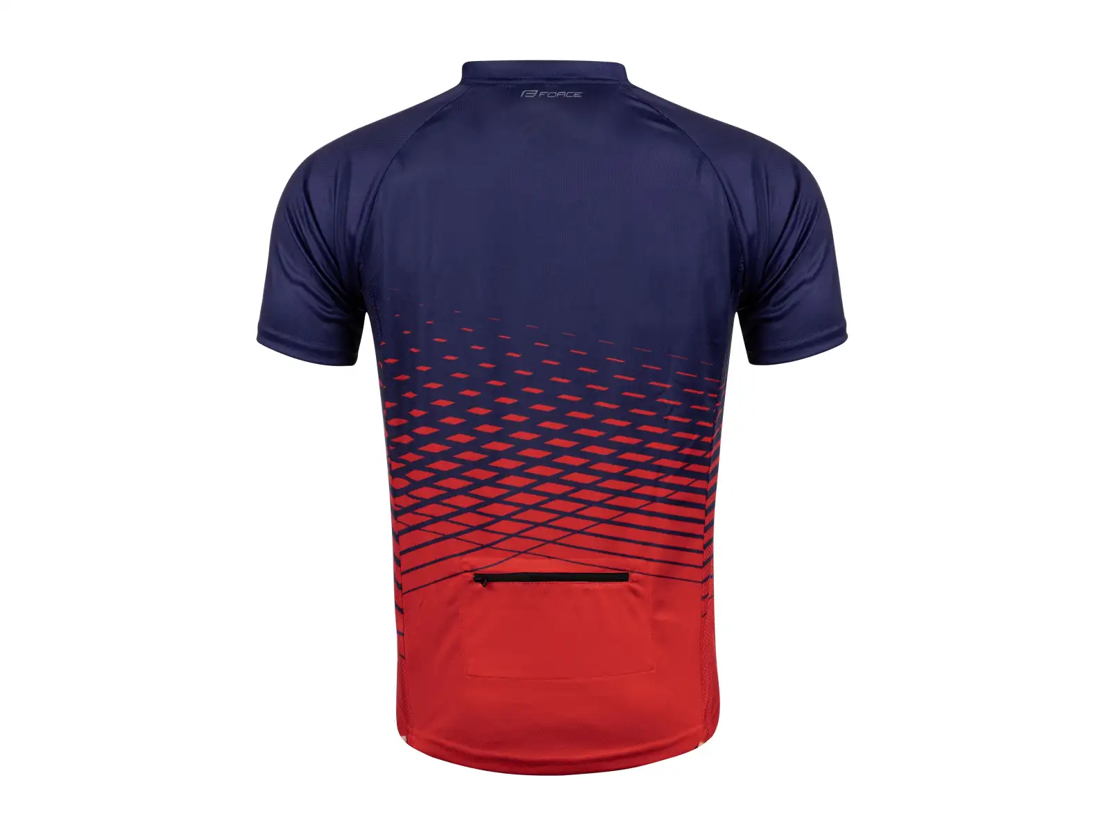Force Angle MTB pánský dres krátký rukáv modrá/červená