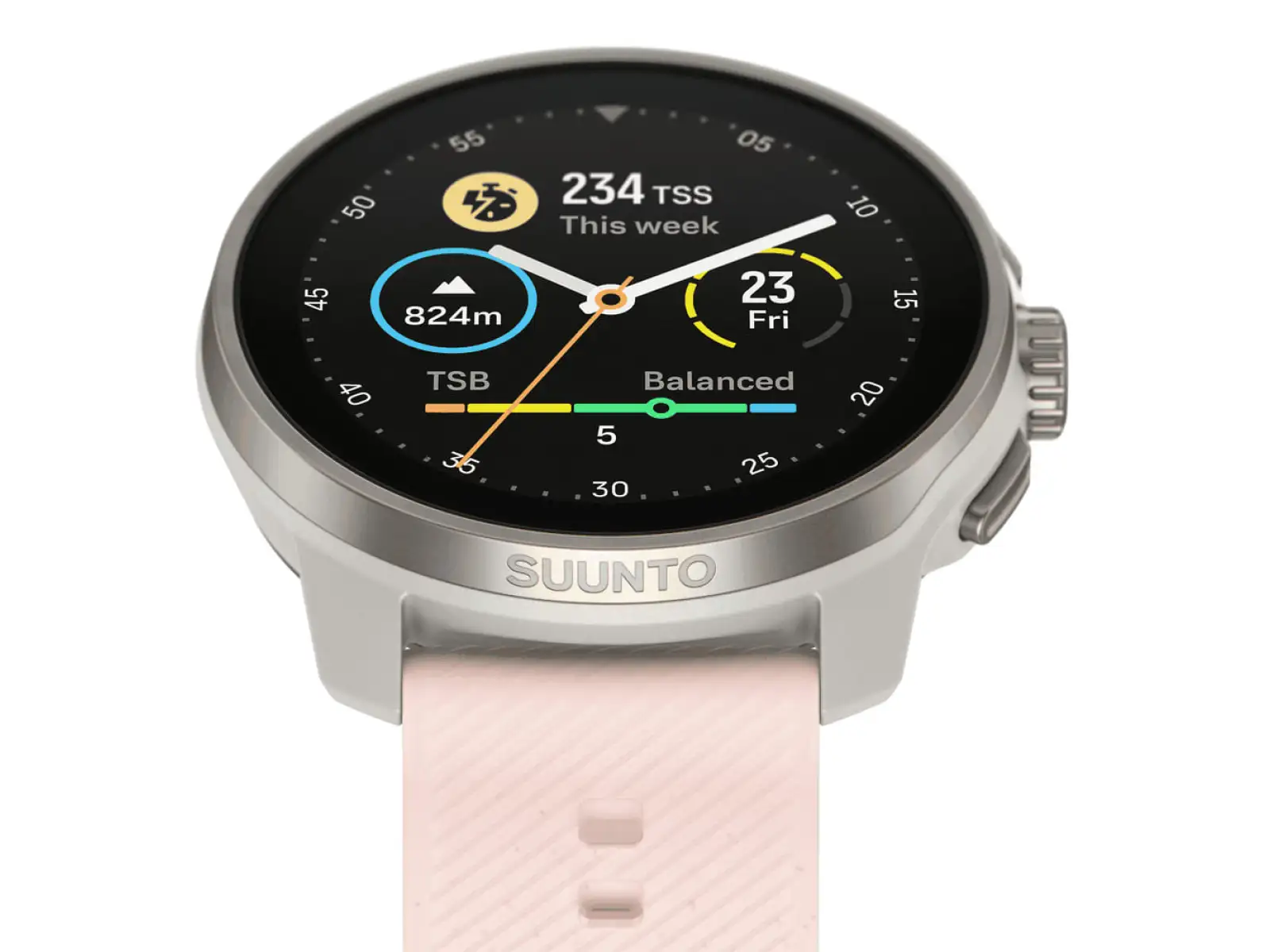 Suunto Race S chytré hodinky Powder Pink