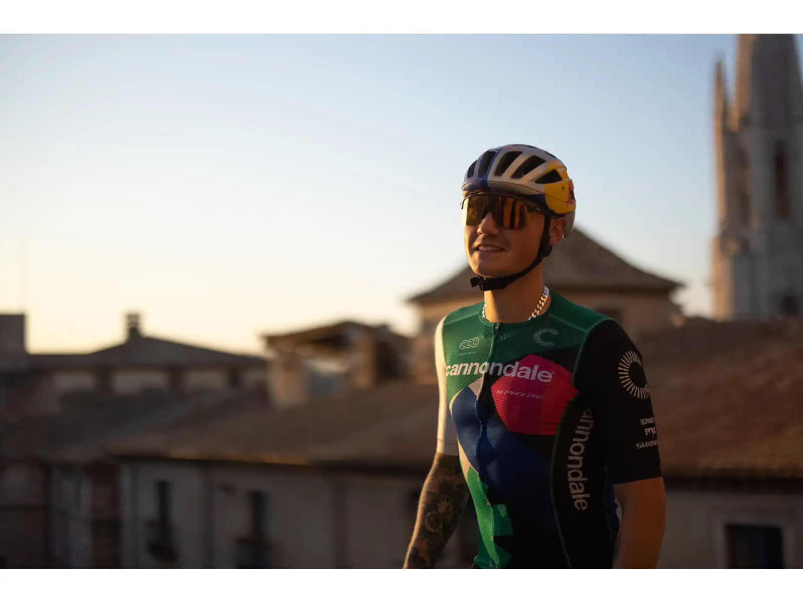 Cannondale CFR Replica pánský dres krátký rukáv zelená/modrá