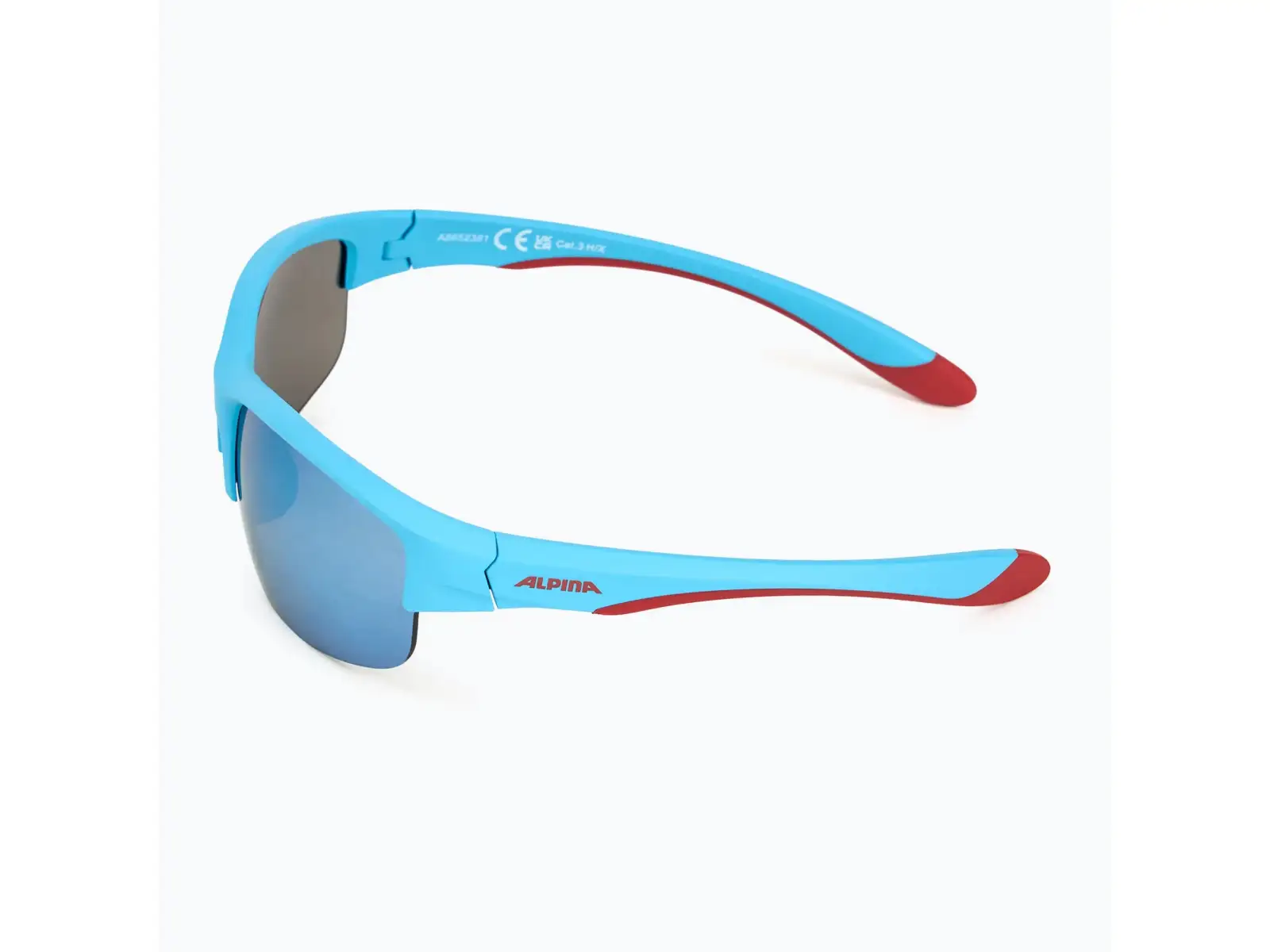 Alpina Flexxy Youth HR dětské brýle Blue-Red Matt/Blue mirror
