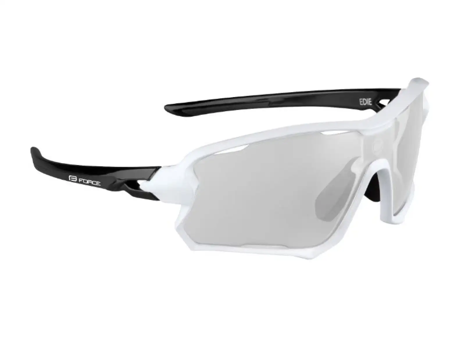 Force Edie cyklistické brýle bílá/černá