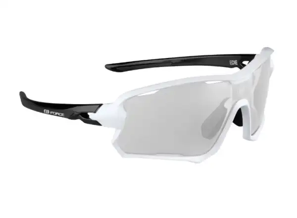 Force Edie cyklistické brýle bílá/černá