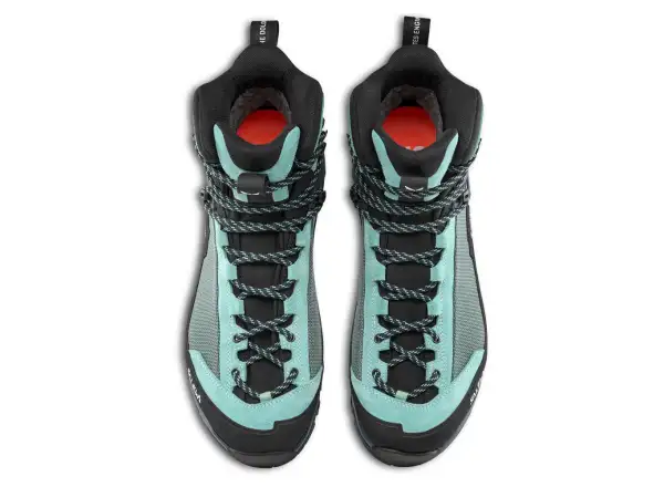 Salewa Mountain Trainer 3 Tech Mid GTX dámské turistické boty Willow/Orion Blue