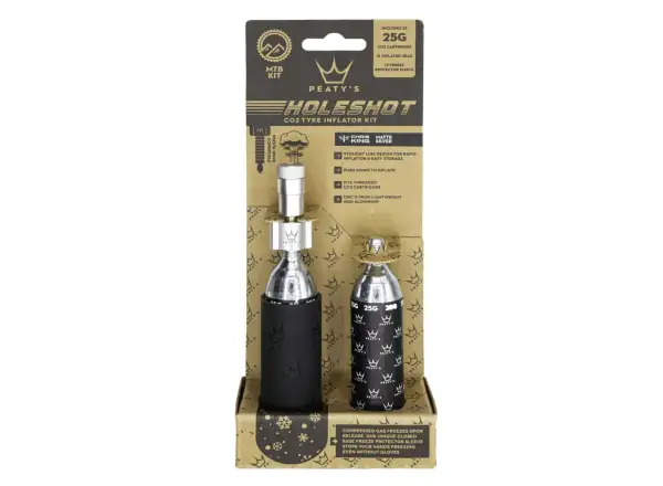 Peatys Holeshot CO2 sada 25 g Silver