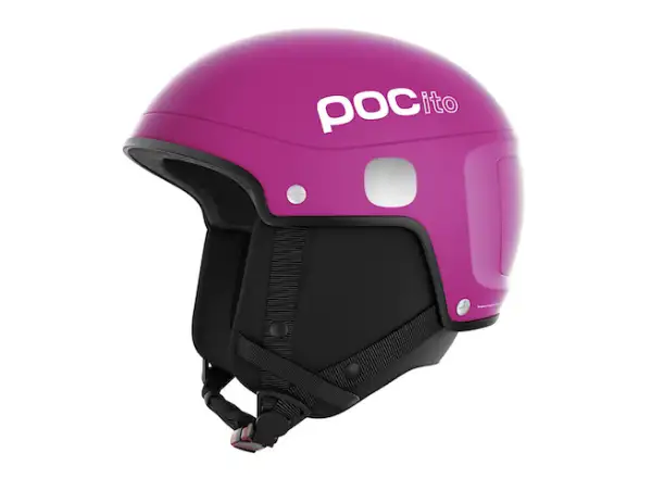 POC POCito Skull Light dětská lyžařská helma fluorescent pink