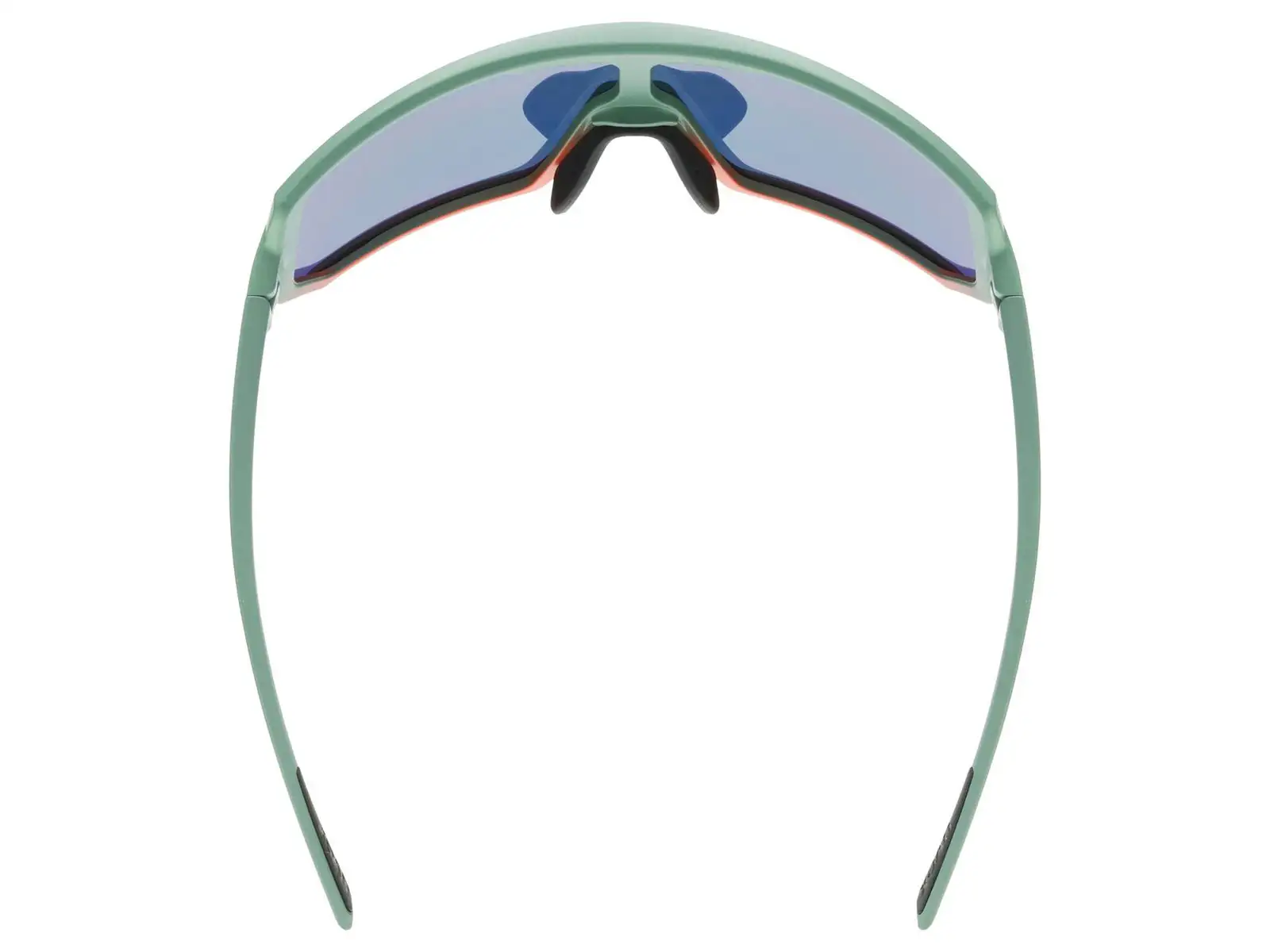 Uvex Sportstyle 235 brýle Moss Green Grapefruit Mat/Mirror Red (cat. 2)