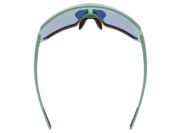 Uvex Sportstyle 235 brýle Moss Green Grapefruit Mat/Mirror Red (cat. 2)