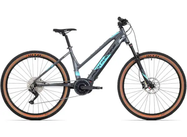 Rock Machine Torrent INT e70-29 Bosch Lady dark silver/black/light mint horské elektrokolo
