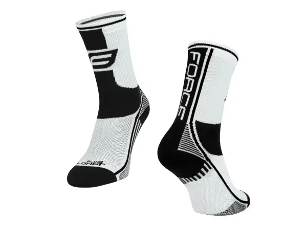 Force Long Plus ponožky bílá/černá