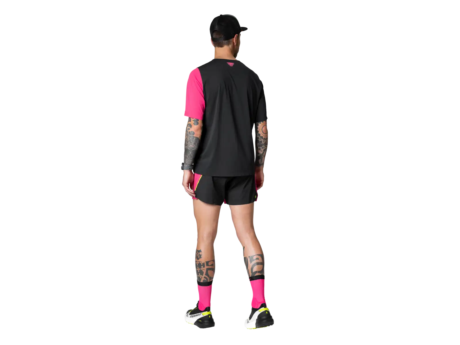 Dynafit DNA pánské běžecké triko kráký rukáv Pink Glo