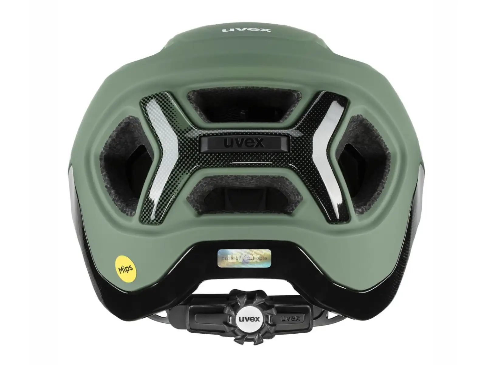Uvex React MIPS MTB přilba Moss Green/Black Matt