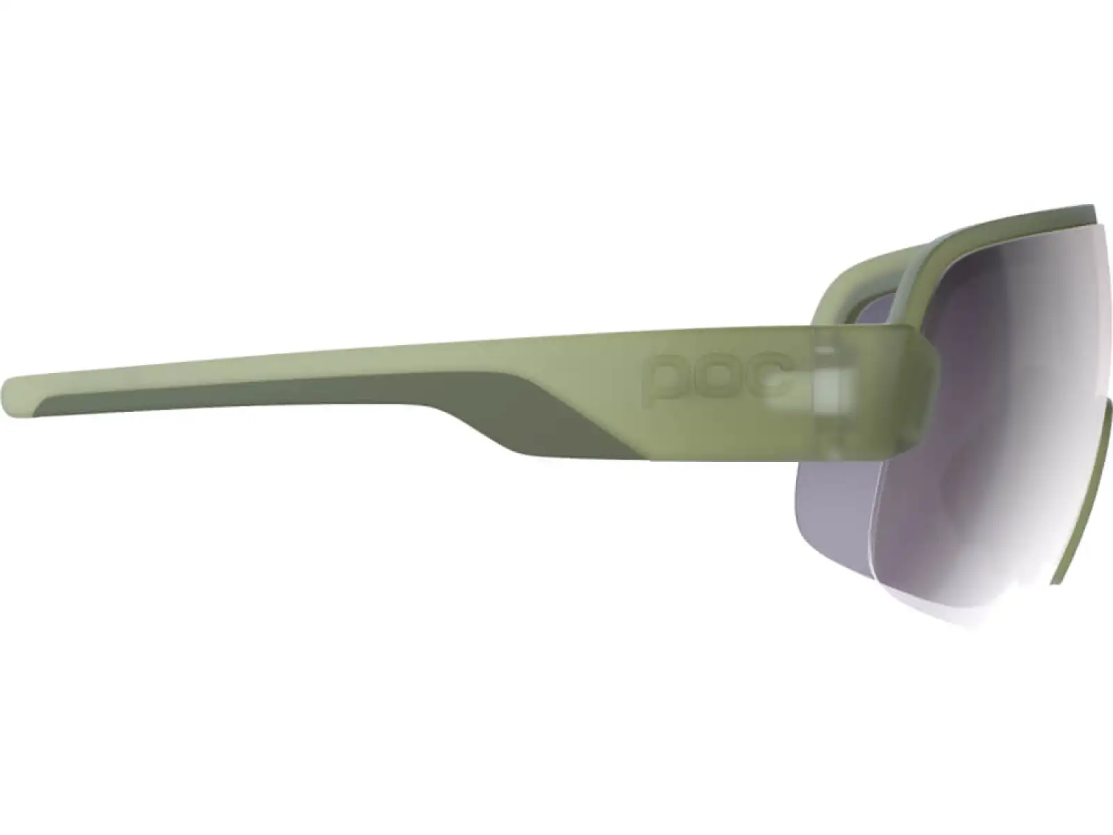 POC Aim cyklistické brýle Epidote Green Translucent
