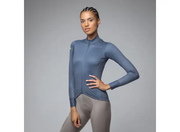 Alé PR-E Follow Me 2.0 dámský zateplený dres dlouhý rukáv Powder Blue
