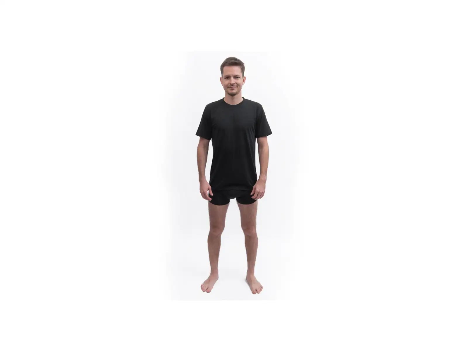 Sensor Merino Cordura pánské triko krátký rukáv černá