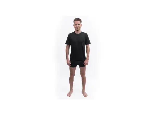 Sensor Merino Cordura pánské triko krátký rukáv černá