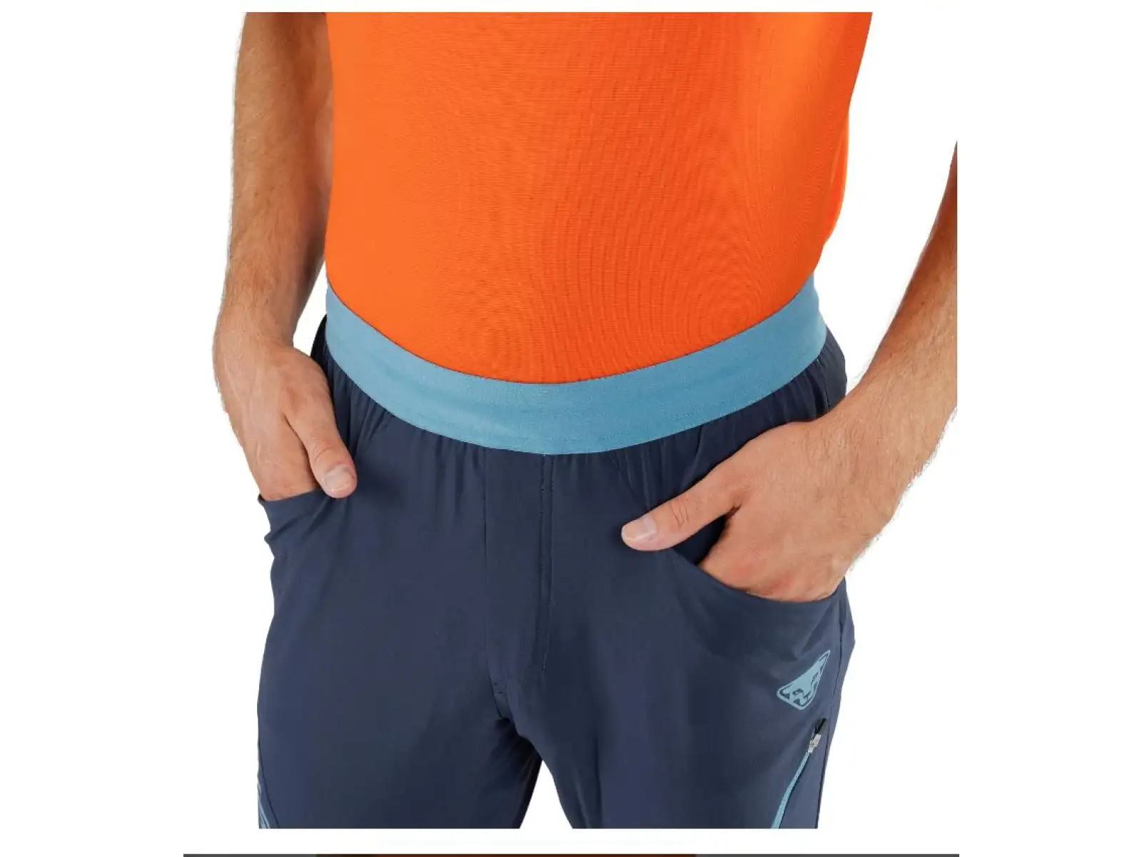 Dynafit Transalper Hybrid pánské funkční kalhoty Blueberry/Storm Blue