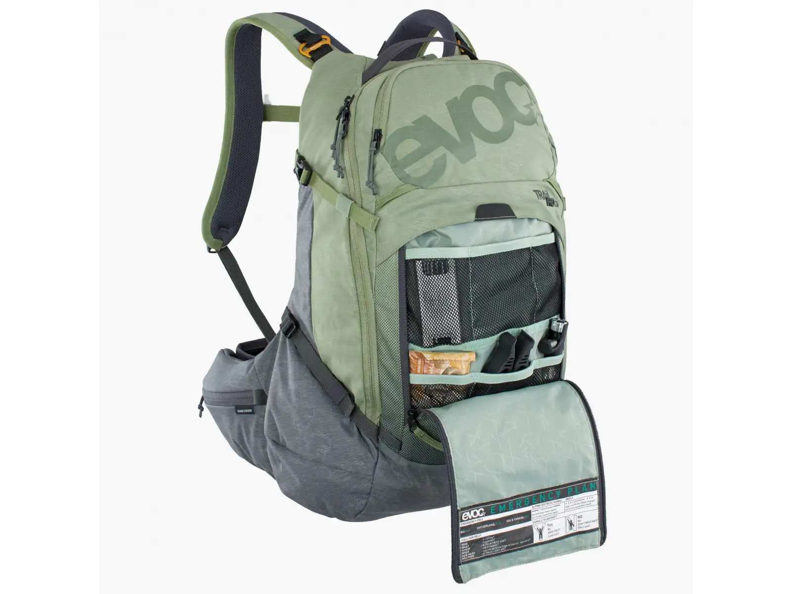 Evoc Trail Pro 26 batoh 26 l light olive/carbon grey