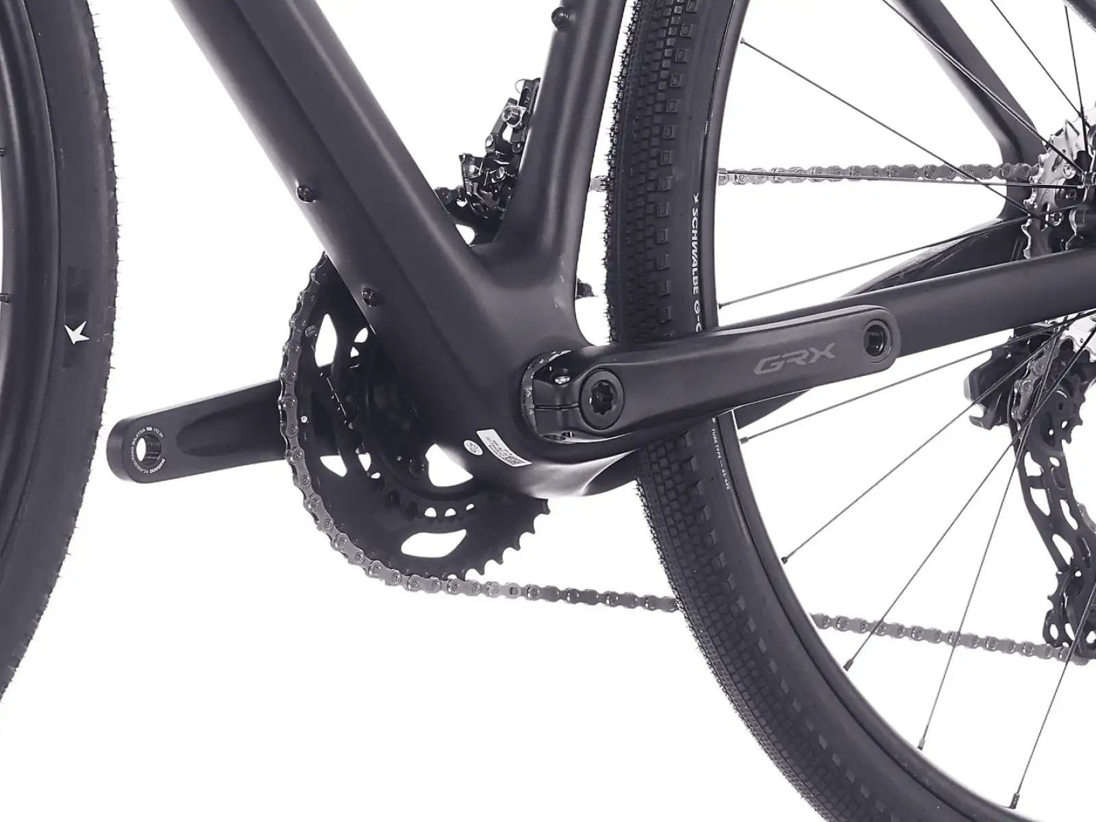 Superior GA 9.3 gravel kolo Gloss Black