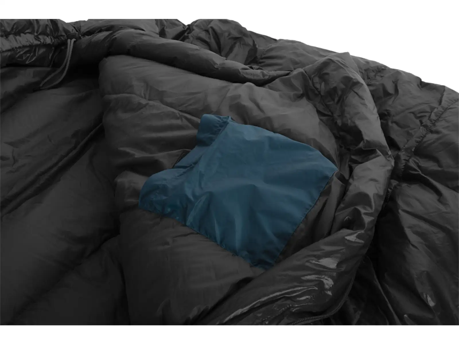 Pinguin Lava 350 spací pytel 185 cm modrá