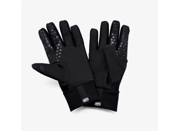 100% Hydromatic Brisker pánské rukavice Black