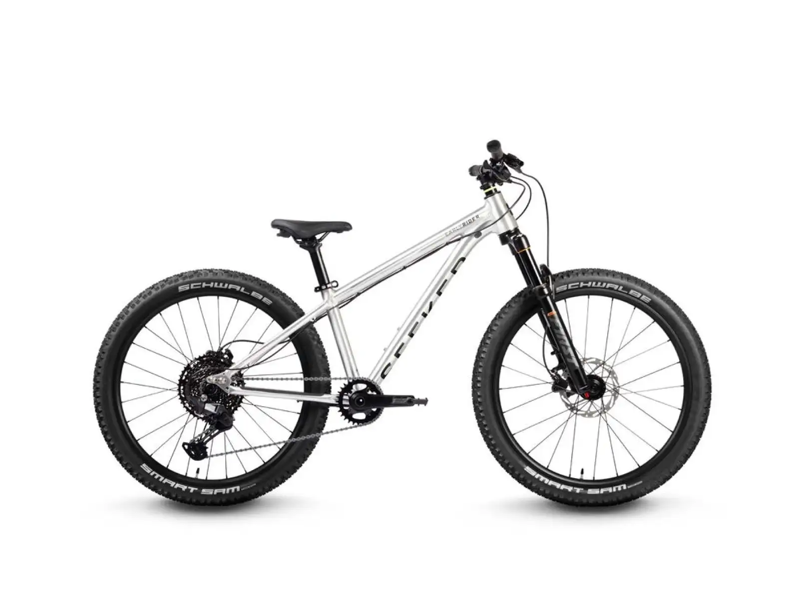 Early Rider Seeker X24 dětské kolo Brushed Aluminium 2025