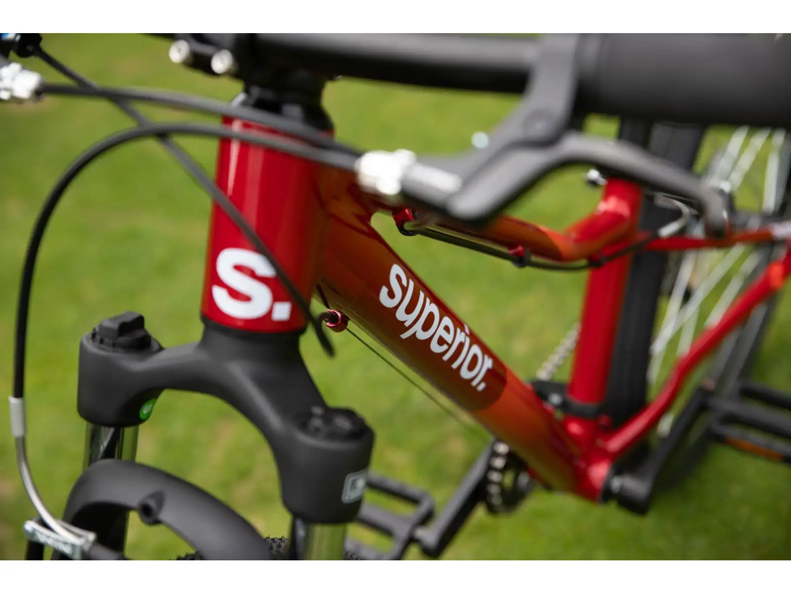 Superior RACER 24 dětské kolo Gloss Racing Red