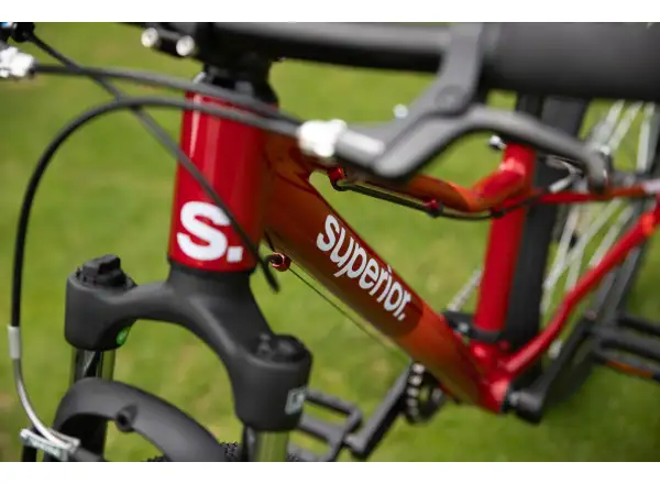 Superior RACER 24 dětské kolo Gloss Racing Red