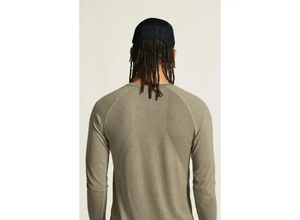 Craft Core Dry Active Comfort pánské triko dlouhý rukáv hnědá