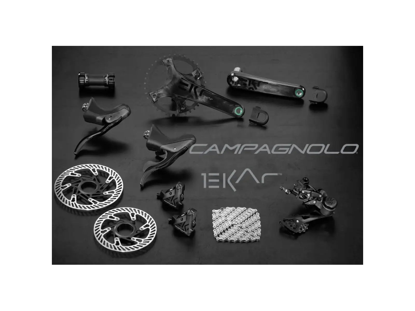 Campagnolo Ekar DB 1x13 gravel sada 175 mm/44 zubů