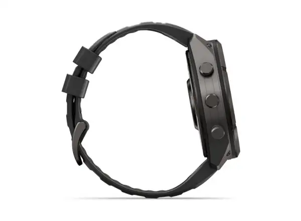Garmin Fénix 9 Pro inReach 47 mm chytré hodinky Carbon gray DLC Titanium Black/Pebble gray