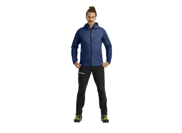 Ortovox Swisswool Piz Duan pánská bunda Deep Ocean