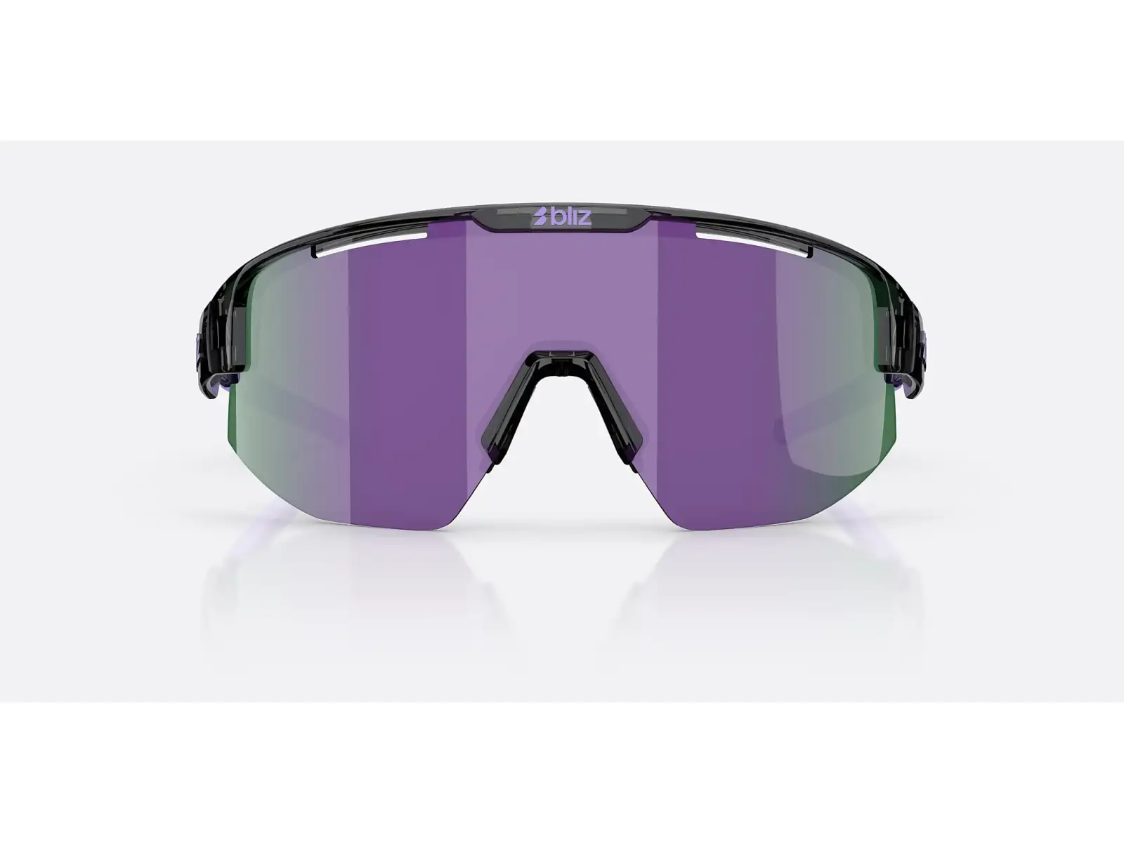 Bliz Matrix Small sluneční brýle Crystal Black/Grey Purple Multi