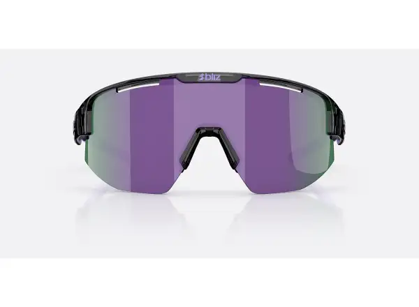 Bliz Matrix Small sluneční brýle Crystal Black/Grey Purple Multi