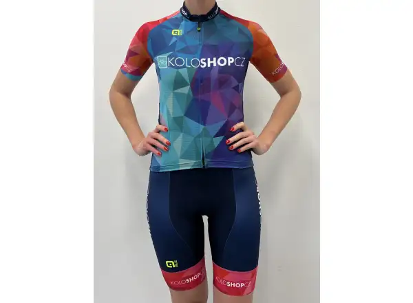 Alé Team Prime Koloshop dámský dres krátký rukáv multicolor