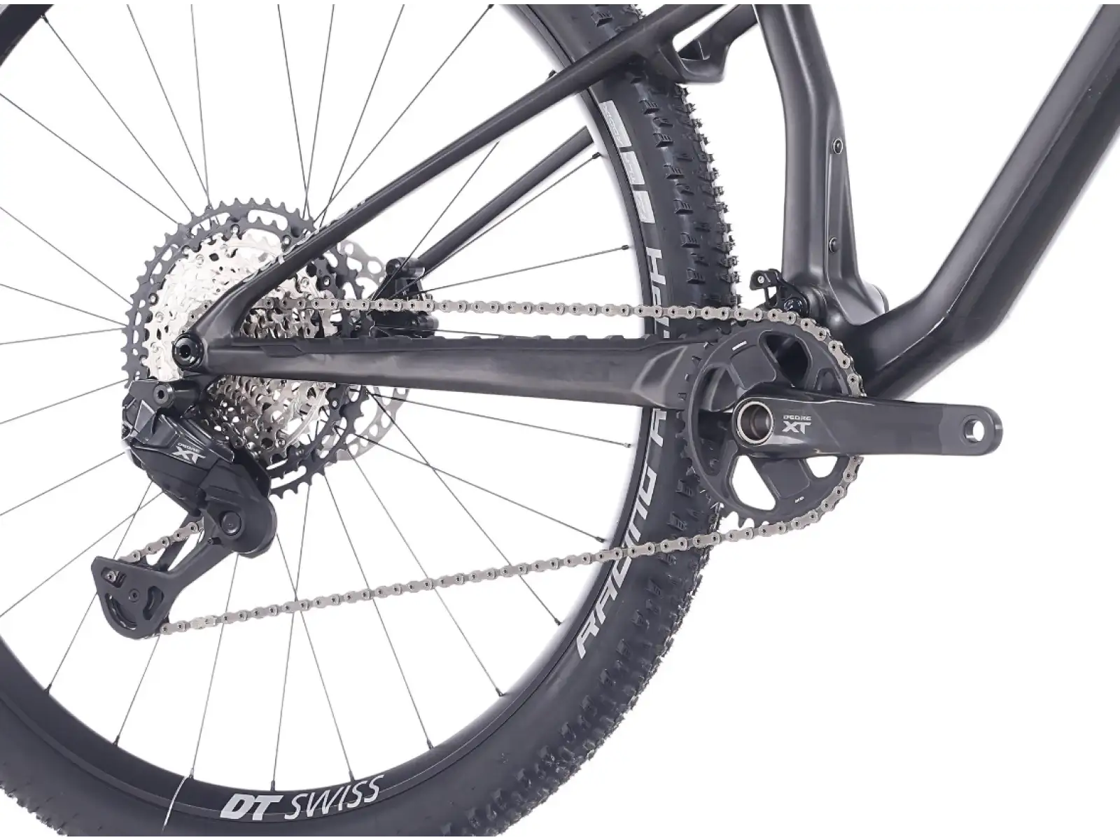 Superior XF 9.7 RC celoodpružené kolo Matte Carbon/Smoke Chrome