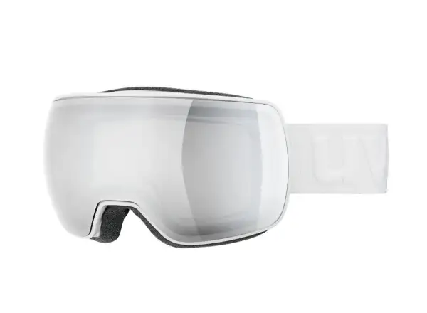 Uvex Compact LM lyžařské brýle white/mirror silver